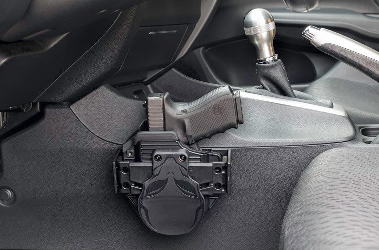 Gun Inside A Safe In Your Car