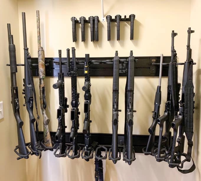 Building A Gun Rack In A Closet