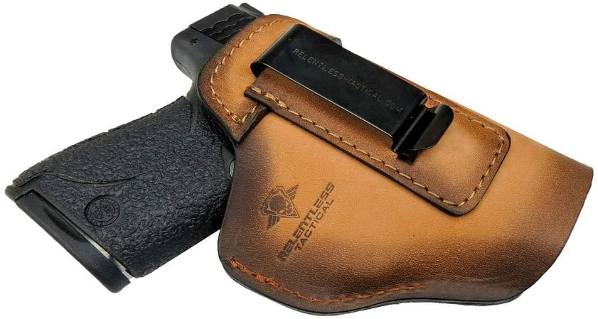 Relentless Tactical Glock 26 Iwb Leather Holster