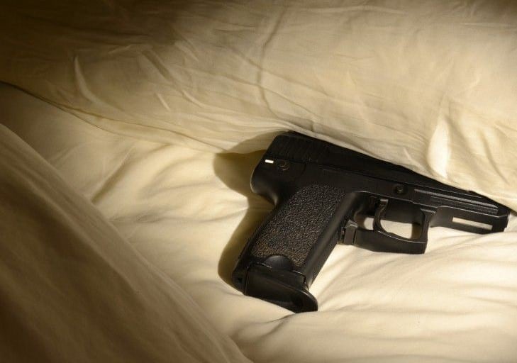 Gun Under The Pillow